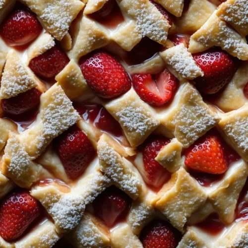 Recette gaufres a la confiture de fraises maison