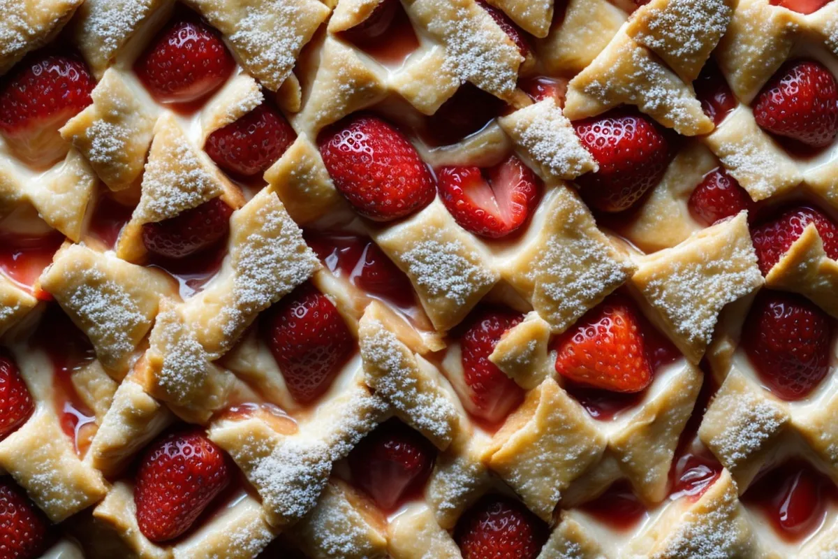 Recette gaufres a la confiture de fraises maison