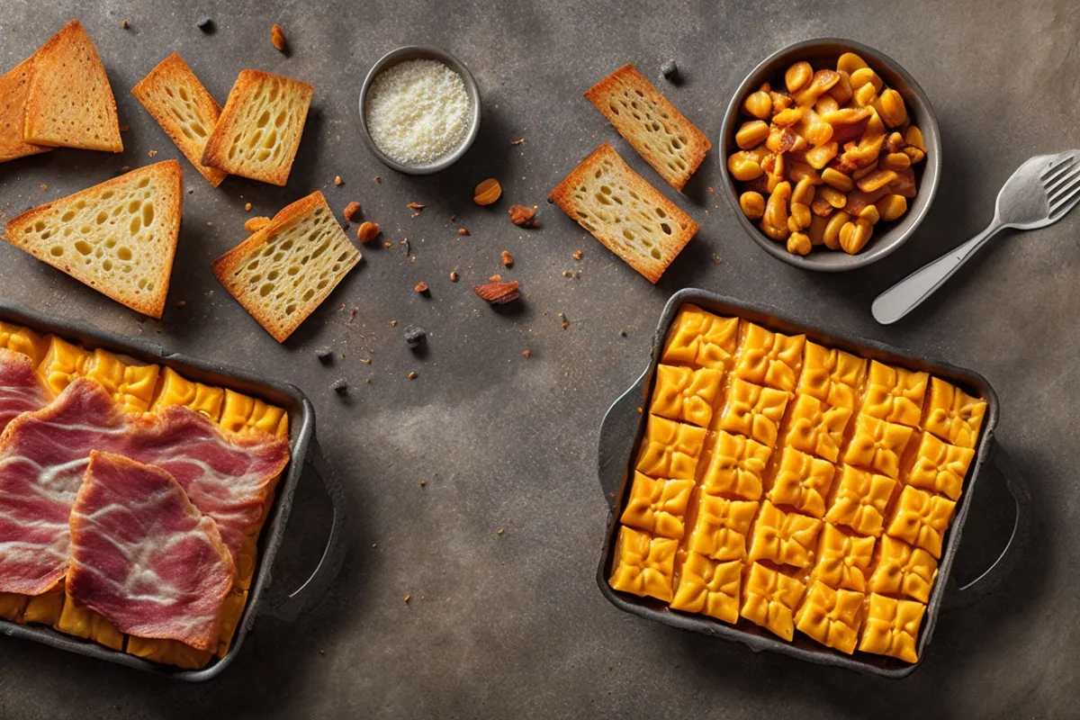 Recette gaufres au bacon et cheddar
