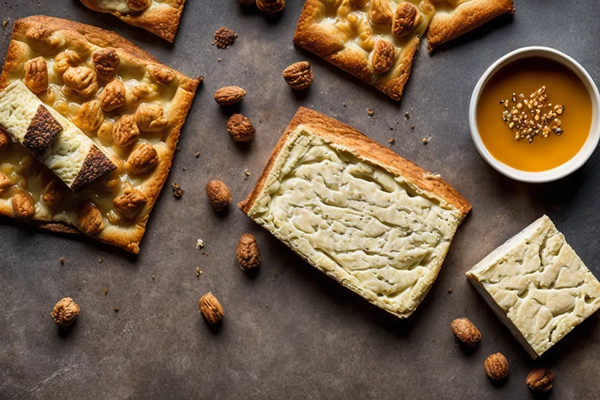 Recette gaufres au fromage de chevre et miel