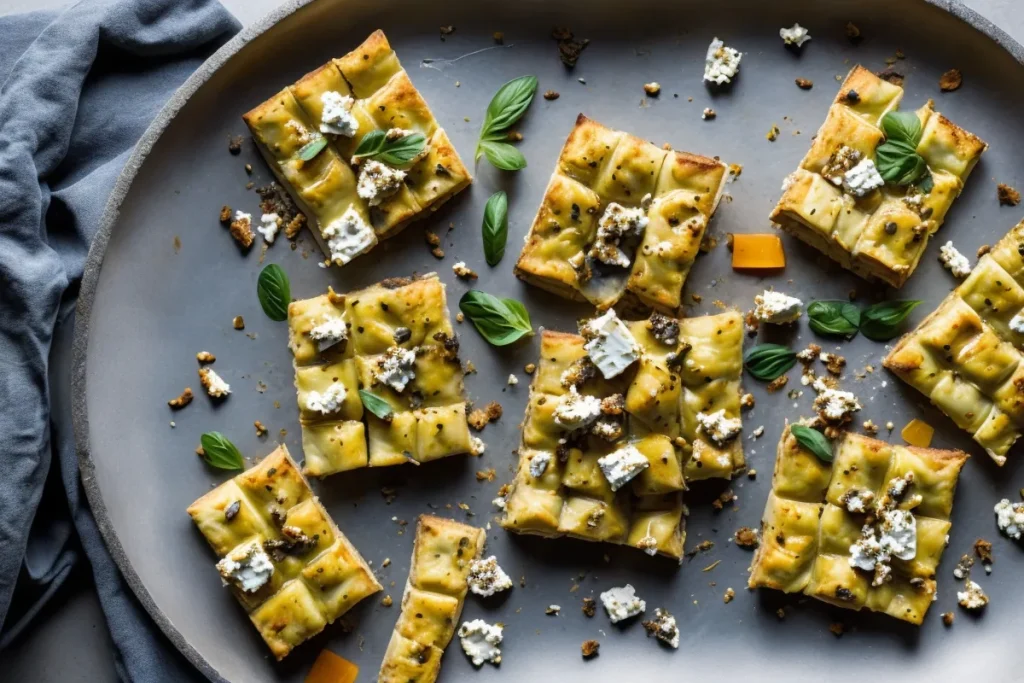 Recette gaufres aux courgettes et feta