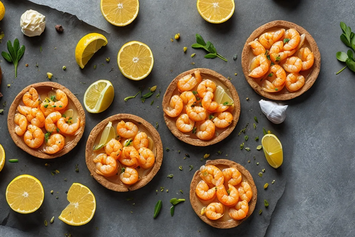 Recette gaufres aux crevettes et citron vert