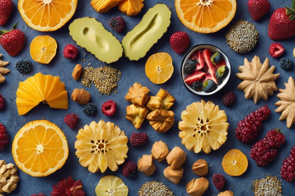 Recette gaufres aux fruits exotiques