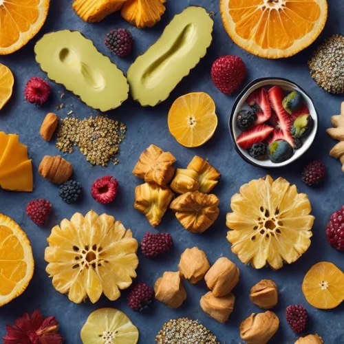 Recette gaufres aux fruits exotiques