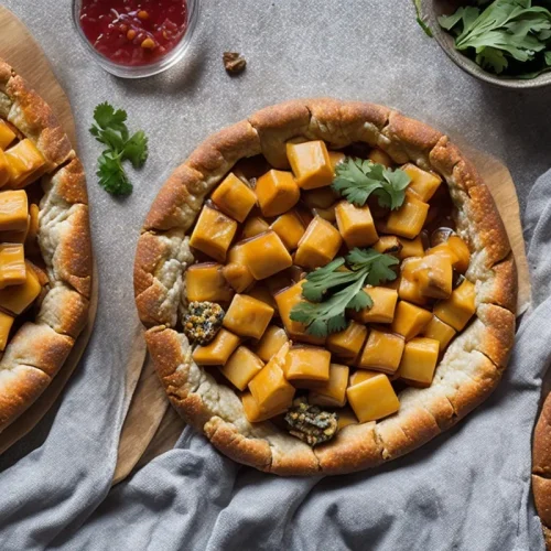 Recette gaufres aux haricots rouges et coriandre